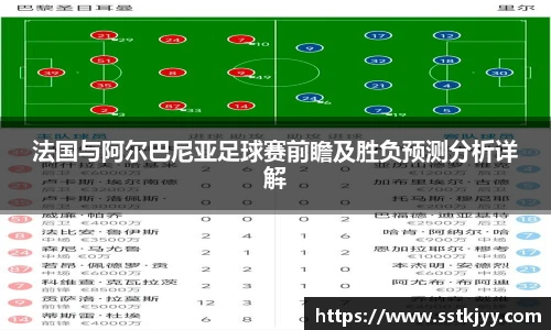 法国与阿尔巴尼亚足球赛前瞻及胜负预测分析详解